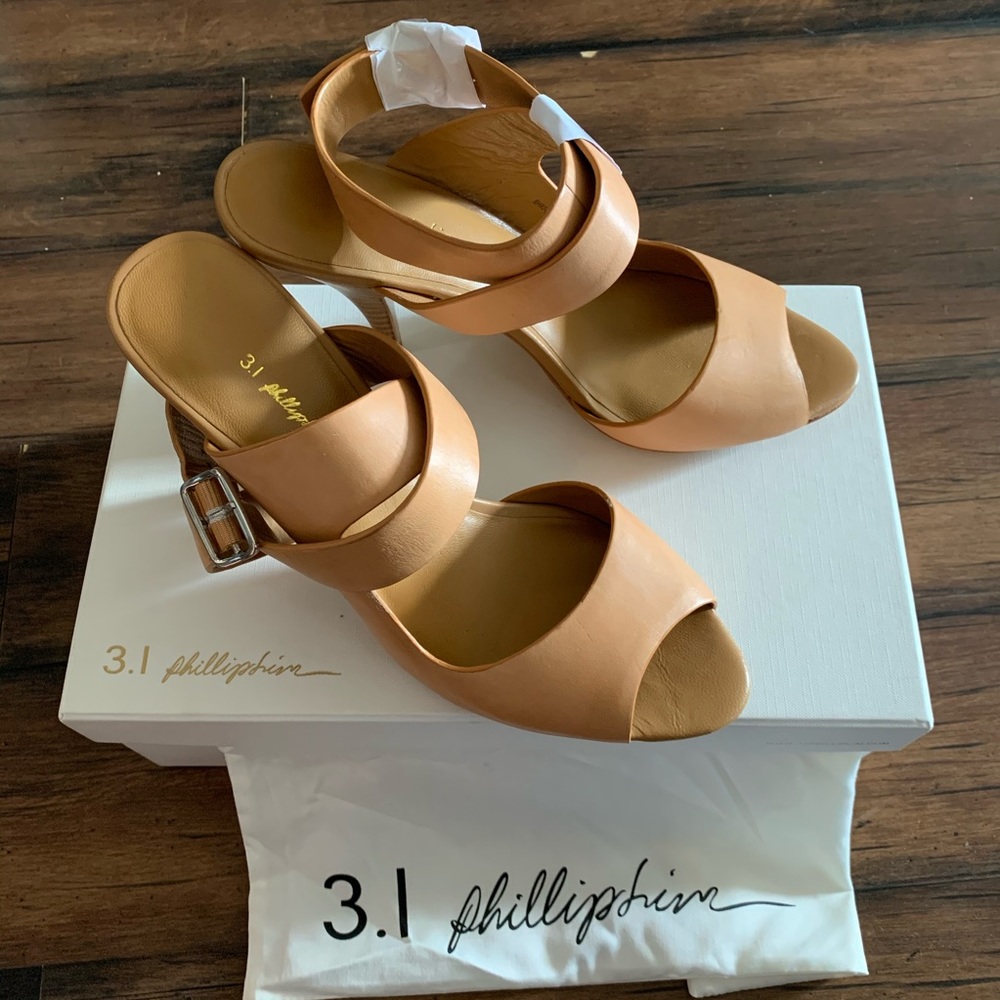 3.1 Philip Lim nude sandals